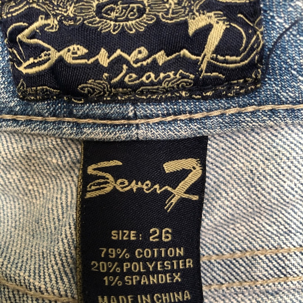 Seven7 Jeans size 26 - Picture 3 of 8